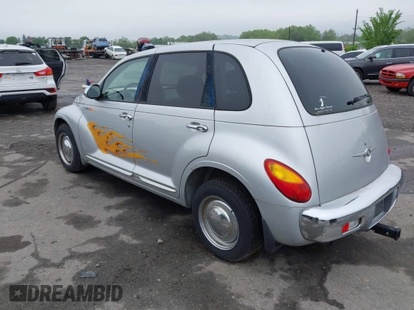 2002 Chrysler PT Cruiser with VIN 3C4FY48B12T207129, listed as a IAAI auction lot 42184699 with 95,377 mi miles. Bid and sale history available at carsss.com. Image 3.