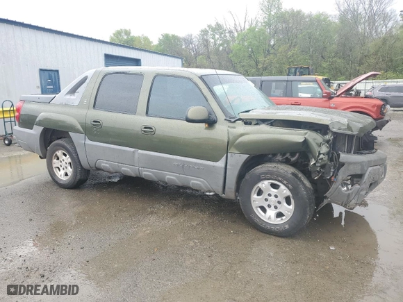 2002 Chevrolet Avalanche with VIN 3GNEK13T42G172064, listed as a Copart auction lot 51259735 with 212,715 mi miles and Salvage Title. Bid and sale history available at carsss.com. Image 4.