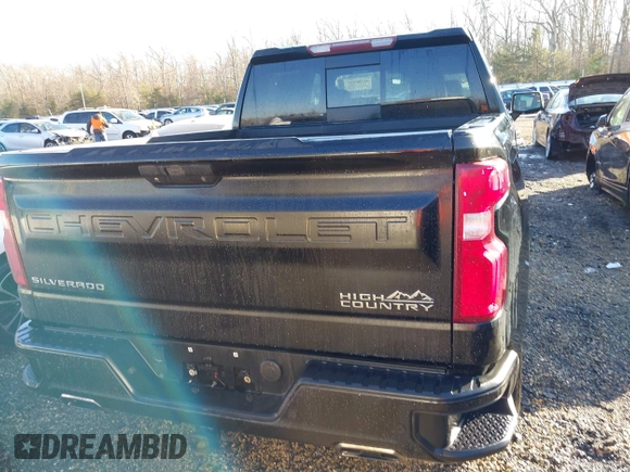 2019 Chevrolet Silverado 1500 High Country with VIN 1GCUYHEL6KZ236050, listed as a IAAI auction lot 41386918 with 105,462 mi miles. Bid and sale history available at carsss.com. Image 16.