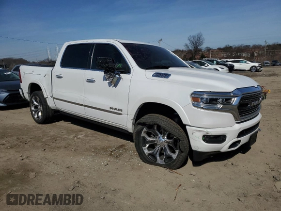 2019 Ram 1500 Limited z VIN 1C6SRFHT0KN771720, wystawiony jako Copart lot #80977214 z przebiegiem 88 622 mil mil oraz Szkoda całkowita • Salvage title. Historia ofert i sprzedaży dostępna na DreamBid. Obrazek 4.