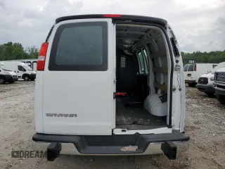 2024 GMC Savana Cargo z VIN 1GTW7AFP6R1163940, wystawiony jako Copart lot #59626435 z przebiegiem 16 183 mil mil oraz Czysty tytuł • Clean title. Historia ofert i sprzedaży dostępna na DreamBid. Obrazek 6.