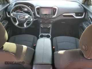 2023 GMC Terrain SLE with VIN 3GKALTEG4PL110618, listed as a Copart auction lot 45461365 with 73,107 mi miles and Salvage Title. Bid and sale history available at DreamBid. Image 8.