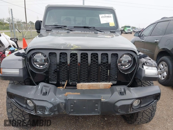 2022 Jeep Gladiator Texas Trail z VIN 1C6HJTAG2NL176011, wystawiony jako IAAI lot #42193864 z przebiegiem 27 219 mil mil oraz . Historia ofert i sprzedaży dostępna na DreamBid. Obrazek 13.