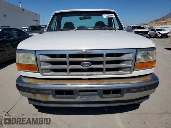 1996 Ford F-150 with VIN 1FTEF14H6TLB73809, listed as a Copart auction lot 72203584 with 227,762 mi miles and Clean Title. Bid and sale history available at carsss.com. Image 5.