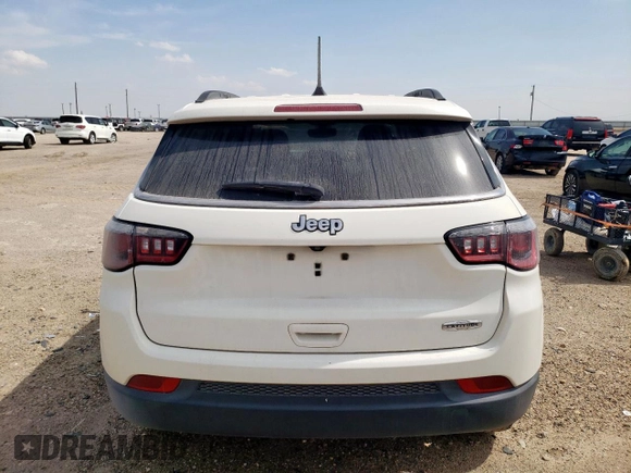 2019 Jeep Compass Altitude with VIN 3C4NJCBB5KT655117, listed as a Copart auction lot 58210845 with Not provided miles and Salvage title. Bid and sale history available at DreamBid. Image 6.