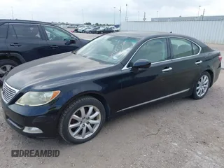 2008 Lexus LS 460 with VIN JTHBL46FX85054924, listed as a IAAI auction lot 42161278 with 1 mi miles. Bid and sale history available at carsss.com. Image 17.
