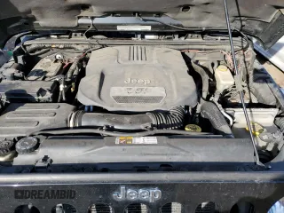 2012 Jeep Wrangler Unlimited Rubicon with VIN 1C4HJWFG2CL260944, listed as a Copart auction lot 43463685 with 151,979 mi miles and Salvage title. Bid and sale history available at DreamBid. Image 12.