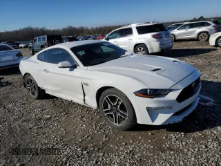 2019 Ford Mustang GT z VIN 1FA6P8CF2K5105624, wystawiony jako Copart lot #41497195 z przebiegiem 84 984 mil mil oraz Szkody całkowita. Historia ofert i sprzedaży dostępna na DreamBid. Obrazek 4.