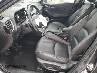 2016 Mazda 3 i Grand Touring with VIN 3MZBM1X71GM249806, listed as a Copart auction lot 52525565 with 101,517 mi miles and Salvage Title. Bid and sale history available at DreamBid. Image 7.