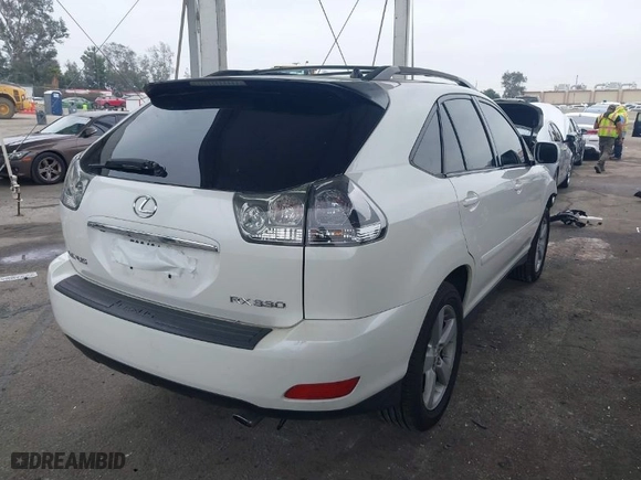 2006 Lexus RX 330 with VIN JTJGA31UX60060839, listed as a IAAI auction lot 41896012 with 104,562 mi miles. Bid and sale history available at carsss.com. Image 4.