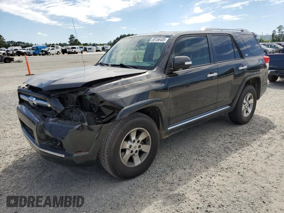 2013 Toyota 4Runner SR5 z VIN JTEZU5JR6D5055630, wystawiony jako Copart lot #58156405 z przebiegiem 203 150 mil mil oraz Szkoda całkowita • Salvage title. Historia ofert i sprzedaży dostępna na DreamBid. Obrazek 1.
