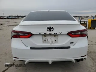 2023 Toyota Camry SE with VIN 4T1G11AK4PU763204, listed as a Copart auction lot 46270885 with 42,414 mi miles and Salvage Title. Bid and sale history available at carsss.com. Image 6.