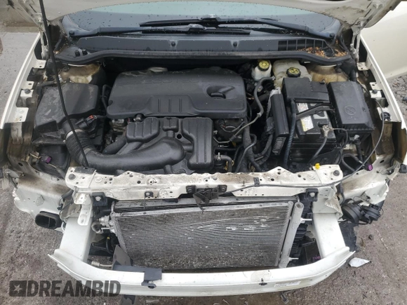 2014 Buick Verano Group with VIN 1G4PS5SK6E4168841, listed as a Copart auction lot 57608895 with 139,303 mi miles and Salvage title. Bid and sale history available at DreamBid. Image 11.
