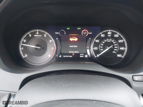 2019 Acura RDX w/Technology Pkg with VIN 5J8TC2H5XKL043425, listed as a IAAI auction lot 41801301 with 41,767 mi miles. Bid and sale history available at carsss.com. Image 7.