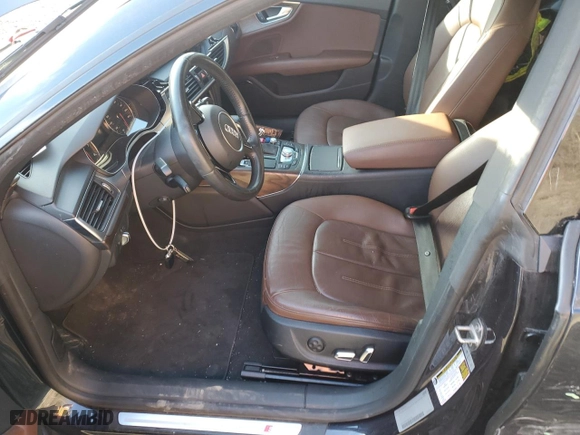 2016 Audi A7 3.0 Premium Plus with VIN WAUWGAFC6GN025766, listed as a Copart auction lot 40046403 with 76,821 mi miles. Bid and sale history available at carsss.com. Image 7.