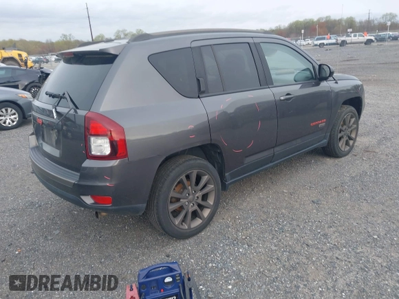 2016 Jeep Compass Sport с VIN 1C4NJDBB7GD805506, выставлен на аукционе IAAI как лот 41989647 с пробегом 160 291 миль миль и . История ставок и продаж доступна на DreamBid. Изображение 4.