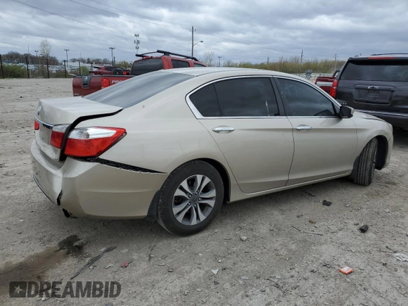 2014 Honda Accord LX z VIN 1HGCR2F33EA264588, wystawiony jako Copart lot #52978875 z przebiegiem 122 866 mil mil oraz Szkoda całkowita • Salvage title. Historia ofert i sprzedaży dostępna na DreamBid. Obrazek 3.