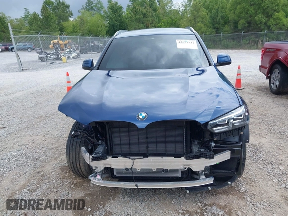 2024 BMW X3 sDrive30i z VIN 5UX43DP00R9U75600, wystawiony jako IAAI lot #42072731 z przebiegiem Nie podano mil oraz . Historia ofert i sprzedaży dostępna na DreamBid. Obrazek 13.