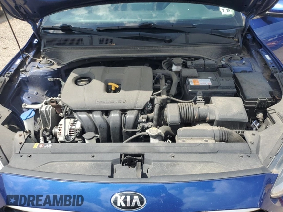2019 Kia Forte LXS with VIN 3KPF24AD4KE107057, listed as a Copart auction lot 61858535 with 54,807 mi miles and Salvage title. Bid and sale history available at DreamBid. Image 11.