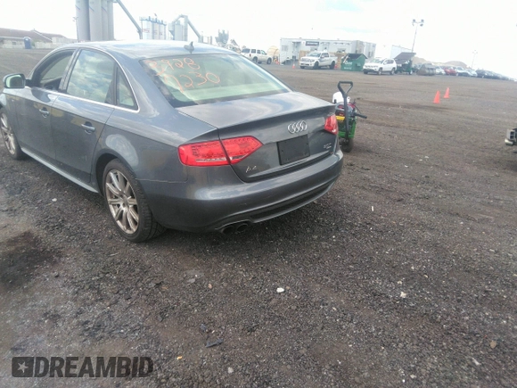 2012 Audi A4 2.0T Premium Plus with VIN WAUFFAFL6CA117707, listed as a IAAI auction lot 39287230 with 122,188 mi miles. Bid and sale history available at carsss.com. Image 3.
