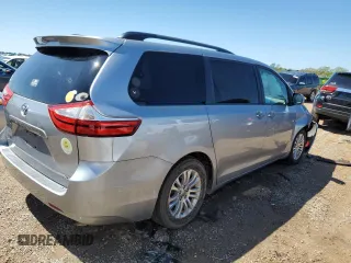2015 Toyota Sienna XLE with VIN 5TDYK3DC2FS557260, listed as a Copart auction lot 50147465 with 177,492 mi miles and Salvage Title. Bid and sale history available at carsss.com. Image 3.
