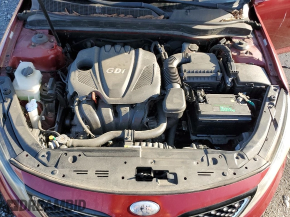 2014 Kia Optima LX with VIN 5XXGM4A76EG293866, listed as a Copart auction lot 50983745 with 120,525 mi miles and Clean Title. Bid and sale history available at carsss.com. Image 11.