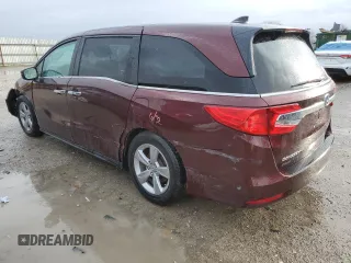 2019 Honda Odyssey EX with VIN 5FNRL6H51KB090958, listed as a Copart auction lot 46678835 with 95,664 mi miles and Salvage Title. Bid and sale history available at carsss.com. Image 2.