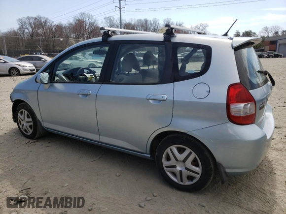 2007 Honda Fit with VIN JHMGD38447S053681, listed as a Copart auction lot 50715265 with 176,392 mi miles and Salvage Title. Bid and sale history available at carsss.com. Image 2.