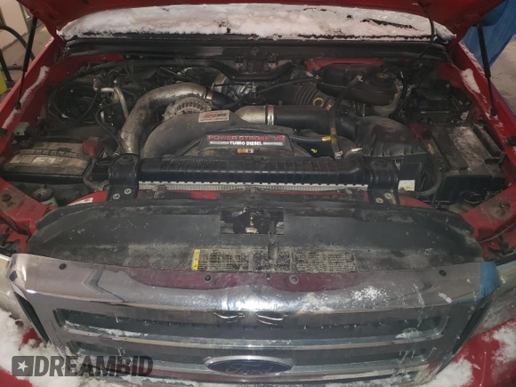 2007 Ford F-250 XL with VIN 1FTSX21P17EB29910, listed as a Copart auction lot 45727165 with 178,104 mi miles and Salvage Title. Bid and sale history available at DreamBid. Image 11.