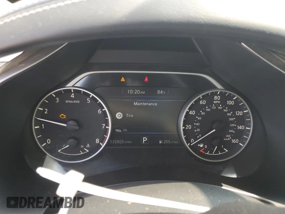 2016 Nissan Murano S with VIN 5N1AZ2MG8GN154865, listed as a Copart auction lot 61421484 with 133,805 mi miles and Salvage Title. Bid and sale history available at carsss.com. Image 9.