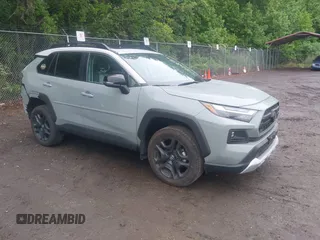 2022 Toyota RAV4 Adventure with VIN 2T3J1RFV1NW309312, listed as a IAAI auction lot 42268126 with 22,090 mi miles and . Bid and sale history available at DreamBid. Image 1.