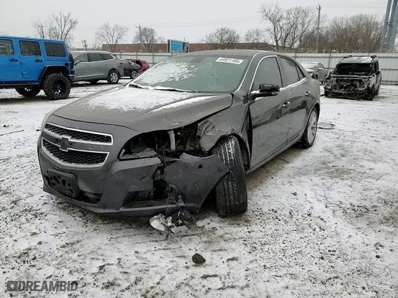 2013 Chevrolet Malibu LT with VIN 1G11E5SAXDF310063, listed as a Copart auction lot 44921185 with 182,550 mi miles and Salvage Title. Bid and sale history available at carsss.com. Image 11.