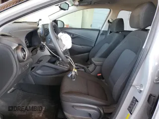 2022 Hyundai Kona SEL with VIN KM8K62AB0NU881216, listed as a Copart auction lot 54007965 with 57,575 mi miles and Salvage Title. Bid and sale history available at carsss.com. Image 7.