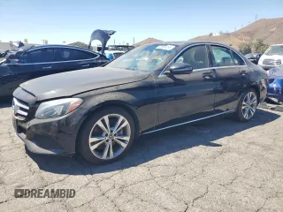 2018 Mercedes-Benz C 300 with VIN 55SWF4JB0JU247407, listed as a Copart auction lot 63086265 with 50,369 mi miles and Clean title. Bid and sale history available at DreamBid. Image 1.