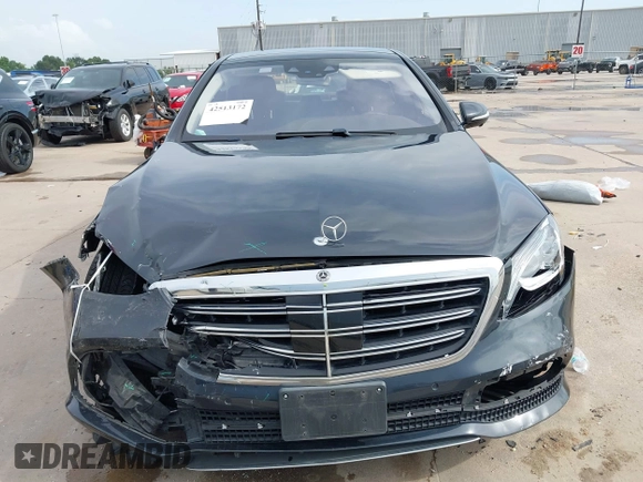2018 Mercedes-Benz S 560 z VIN WDDUG8DB4JA403150, wystawiony jako IAAI lot #42513172 z przebiegiem Nie podano mil oraz . Historia ofert i sprzedaży dostępna na DreamBid. Obrazek 13.