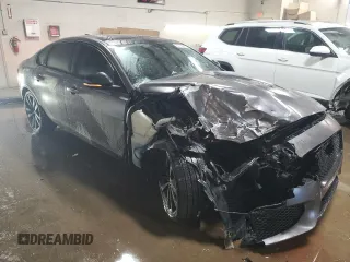 2016 Jaguar XF S with VIN SAJBM4BV0GCY20036, listed as a Copart auction lot 50134235 with 66,785 mi miles and Salvage Title. Bid and sale history available at DreamBid. Image 4.