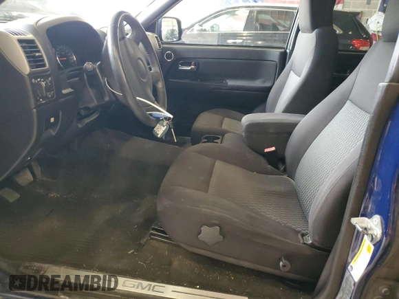 2012 GMC Canyon SLE1 with VIN 1GTH6MFE1C8106748, listed as a Copart auction lot 78178204 with 173,324 mi miles and Salvage Title. Bid and sale history available at DreamBid. Image 7.