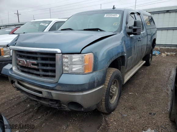 2008 GMC Sierra 2500HD SLE2 with VIN 1GTHK29K68E164123, listed as a Copart auction lot 89305465 with 219,791 mi miles and Salvage Title. Bid and sale history available at carsss.com. Image 1.
