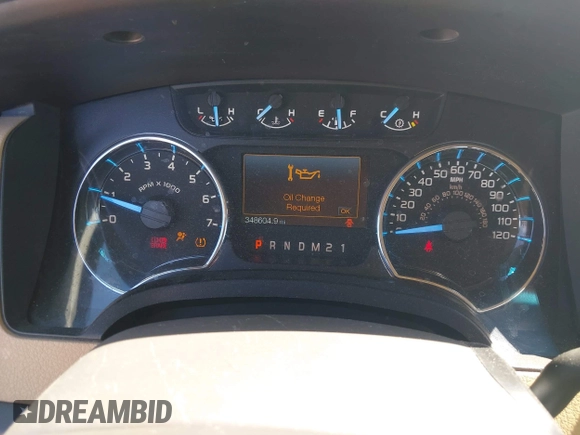 2011 Ford F-150 XL with VIN 1FTEX1CMXBFB25089, listed as a IAAI auction lot 42091981 with 348,604 mi miles. Bid and sale history available at carsss.com. Image 7.