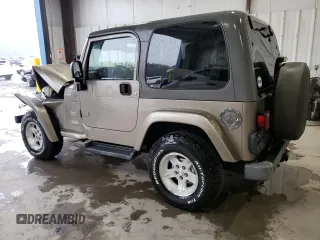 2004 Jeep Wrangler Sahara with VIN 1J4FA59S14P770952, listed as a Copart auction lot 66498694 with 112,649 mi miles and Salvage Title. Bid and sale history available at carsss.com. Image 2.