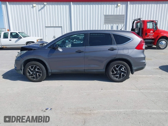 2016 Honda CR-V SE with VIN 5J6RM4H48GL067023, listed as a IAAI auction lot 41975626 with 134,308 mi miles and . Bid and sale history available at carsss.com. Image 15.