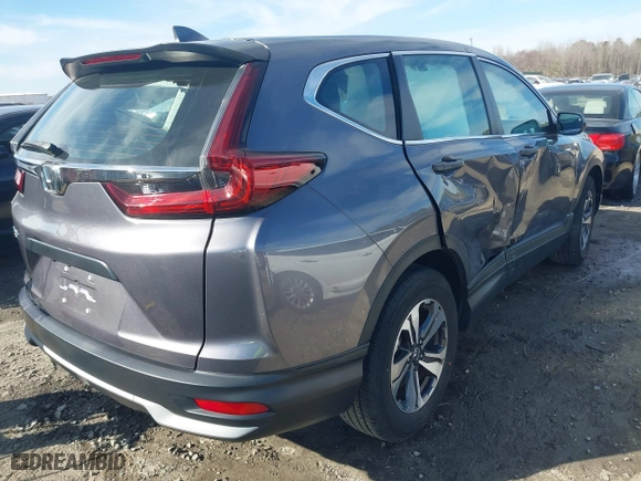 2021 Honda CR-V LX with VIN 5J6RW1H25ML007249, listed as a IAAI auction lot 41662376 with 11,907 mi miles. Bid and sale history available at carsss.com. Image 4.