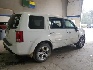 2012 Honda Pilot EX-L with VIN 5FNYF3H5XCB028347, listed as a Copart auction lot 46604945 with 207,003 mi miles and Salvage Title. Bid and sale history available at DreamBid. Image 3.