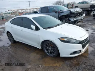 2016 Dodge Dart SXT Sport with VIN 1C3CDFFA2GD822729, listed as a IAAI auction lot 41087910 with 78,176 mi miles. Bid and sale history available at carsss.com. Image 1.