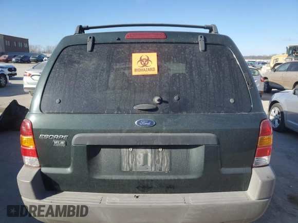 2002 Ford Escape XLS Choice with VIN 1FMYU01172KC91050, listed as a Copart auction lot 84224544 with Not provided miles and Non repairable. Bid and sale history available at DreamBid. Image 6.