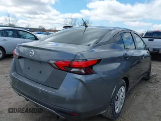 2020 Nissan Versa S with VIN 3N1CN8DV2LL801168, listed as a IAAI auction lot 41952823 with 112,576 mi miles. Bid and sale history available at carsss.com. Image 4.