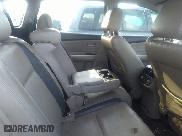 2008 Mazda CX-9 Grand Touring with VIN JM3TB38A380130394, listed as a IAAI auction lot 41123577 with 219,219 mi miles. Bid and sale history available at carsss.com. Image 8.