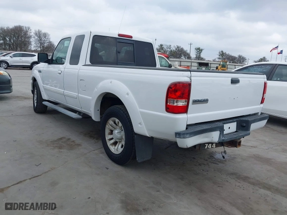 2008 Ford Ranger XLT with VIN 1FTYR44U08PA20295, listed as a IAAI auction lot 41669230 with 65,184 mi miles. Bid and sale history available at carsss.com. Image 3.