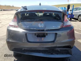 2015 Honda CR-Z EX with VIN JHMZF1D64FS001254, listed as a Copart auction lot 53082825 with 57,910 mi miles and Salvage title. Bid and sale history available at DreamBid. Image 6.