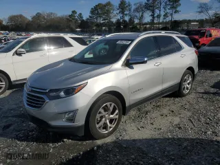2018 Chevrolet Equinox Premier with VIN 2GNAXMEV2J6304412, listed as a Copart auction lot 49842755 with 155,287 mi miles and Salvage Title. Bid and sale history available at carsss.com. Image 1.